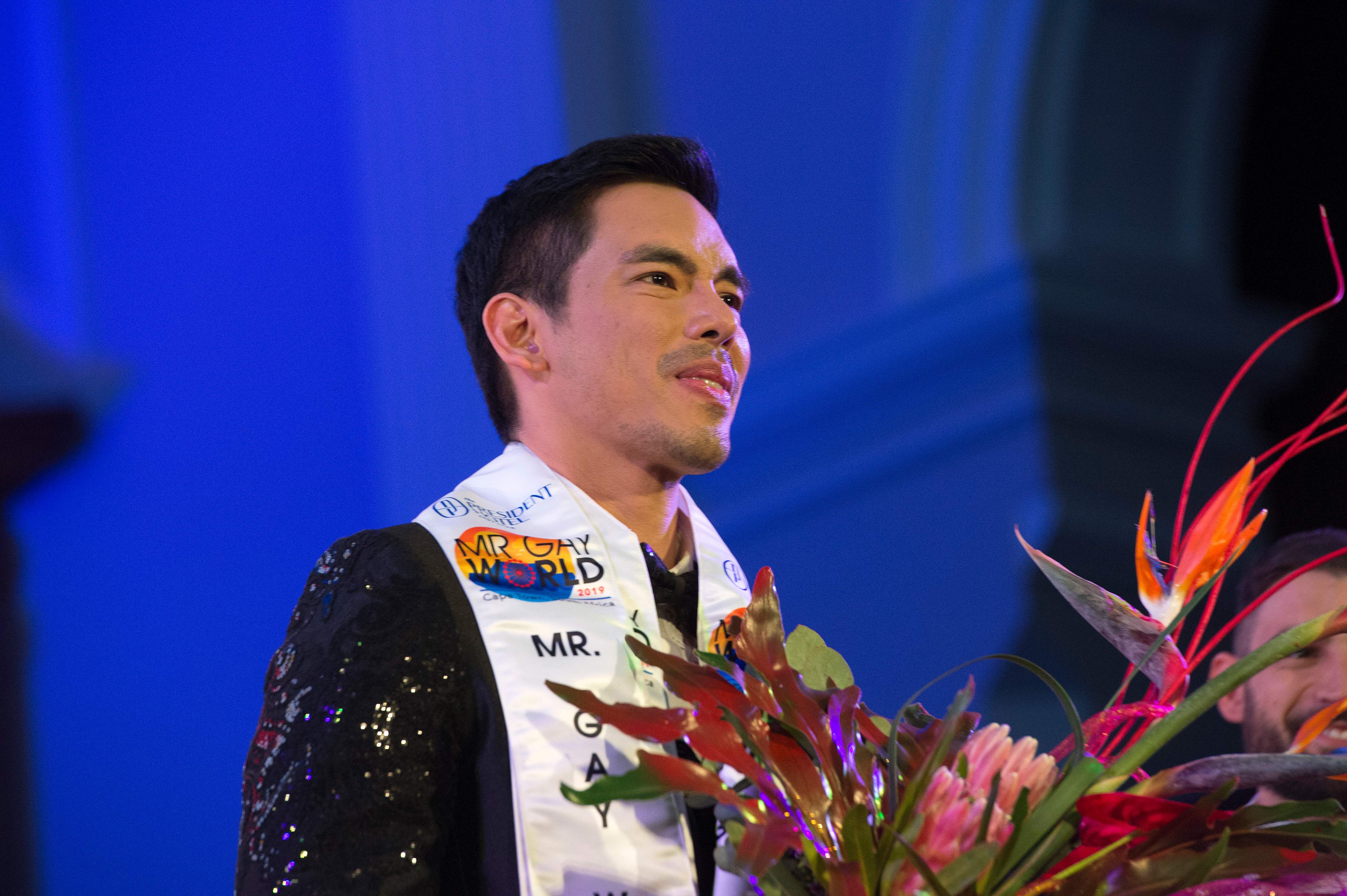 Filipino Businessman Janjep Carlos Wins Mr Gay World Pinknews