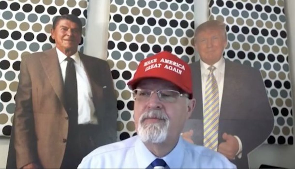 Remember That Time Donald Trump Motorboated Rudy Giuliani Dressed In