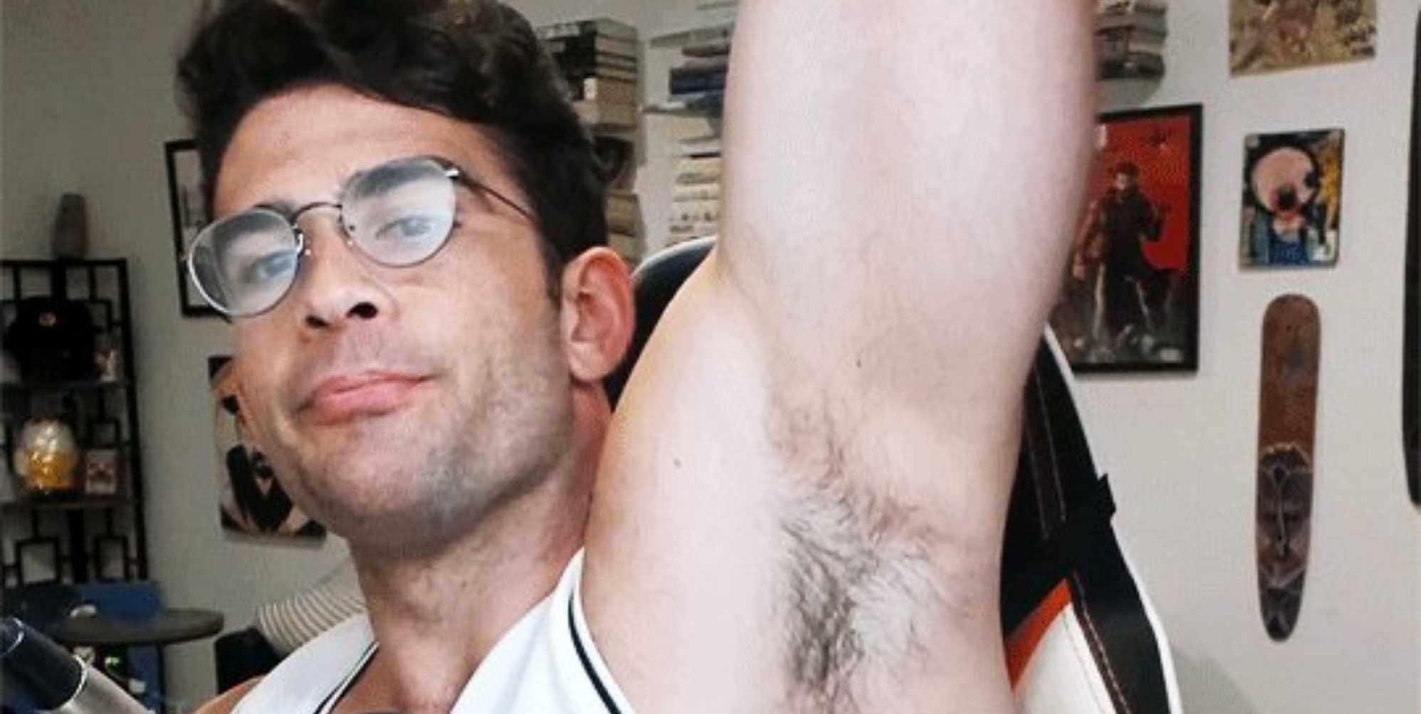 Twitch Streamer Hasan Piker Knows You Want To See His Armpits