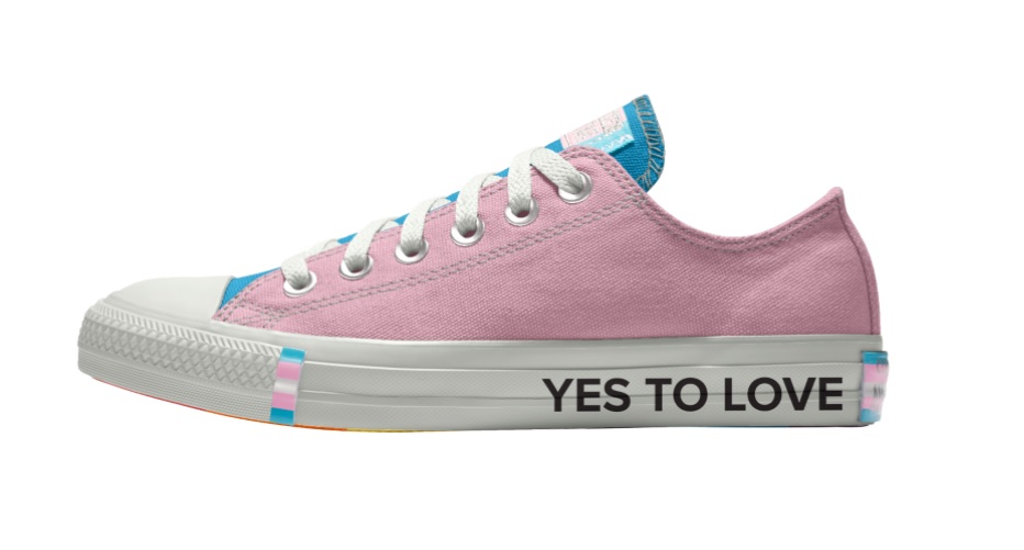 Microprocesador Fondos Juventud Converse releases new Pride collection that features both rainbow and trans  flag designs | PinkNews | Latest lesbian, gay, bi and trans news | LGBTQ+  news