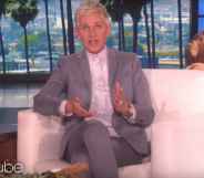 Ellen DeGeneres speaking on her talkshow The Ellen Show.