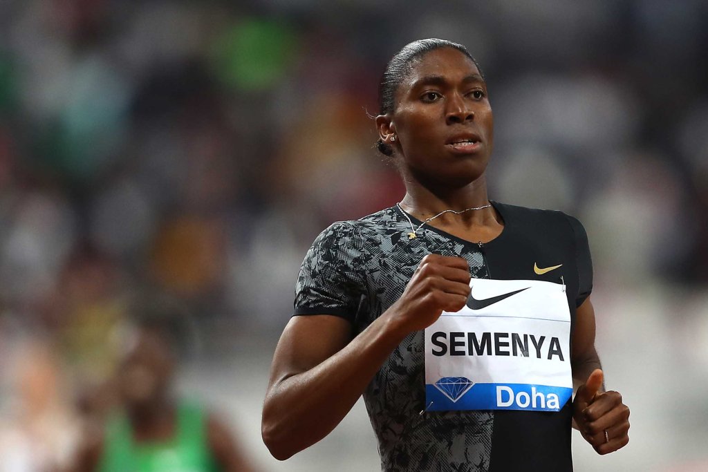 Caster Semenya running