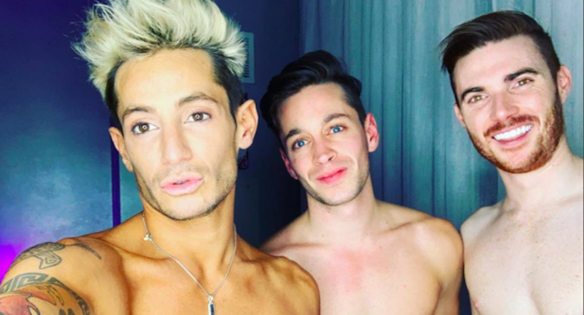 Frankie Grande splits 'amicably' from his throuple | PinkNews