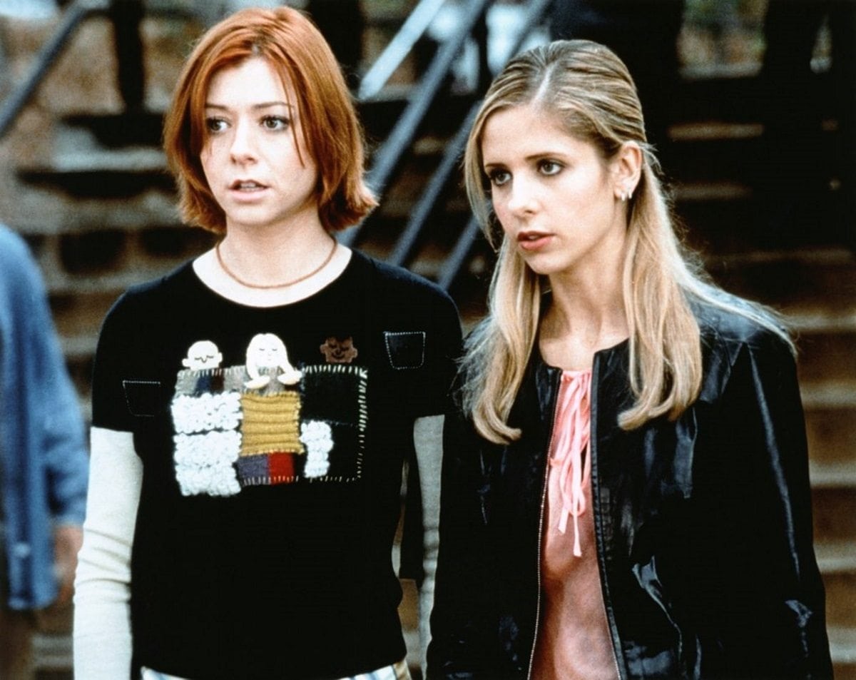 Alyson Hannigan Lesbian Porn - Alyson Hannigan says Buffy should have dated Willow