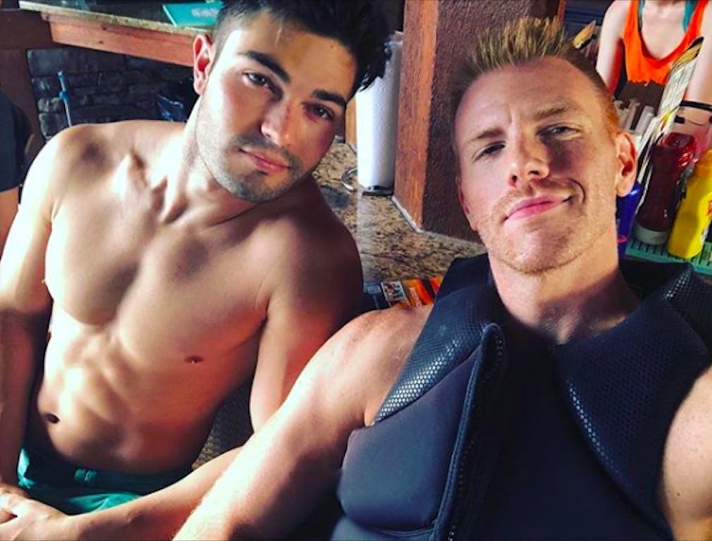 Katrina 20 Xxx X - This Walking Dead actor took a photo with a gay porn star and social media  lit up | PinkNews