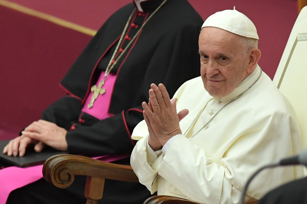 Pope Francis says 'there is no place' for gay priests in clergy | PinkNews