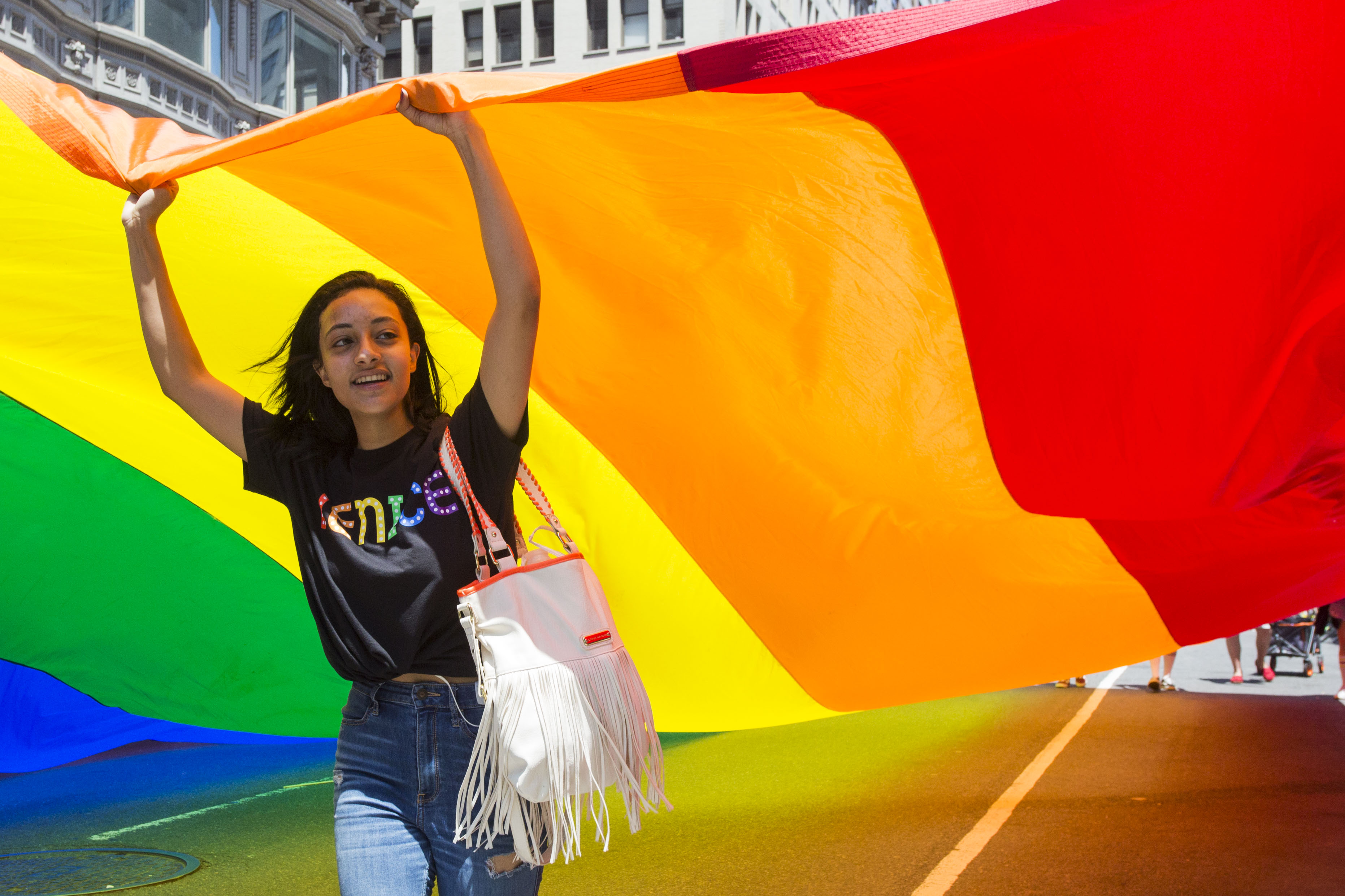 New York Pride Huge LGBT parade marks 50 years since Stonewall PinkNews