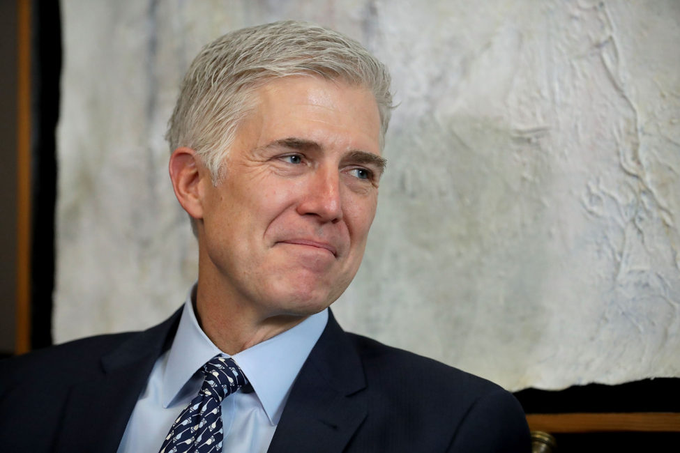 Conservative Supreme Court justice Neil Gorsuch sided with the liberals in the ruling 