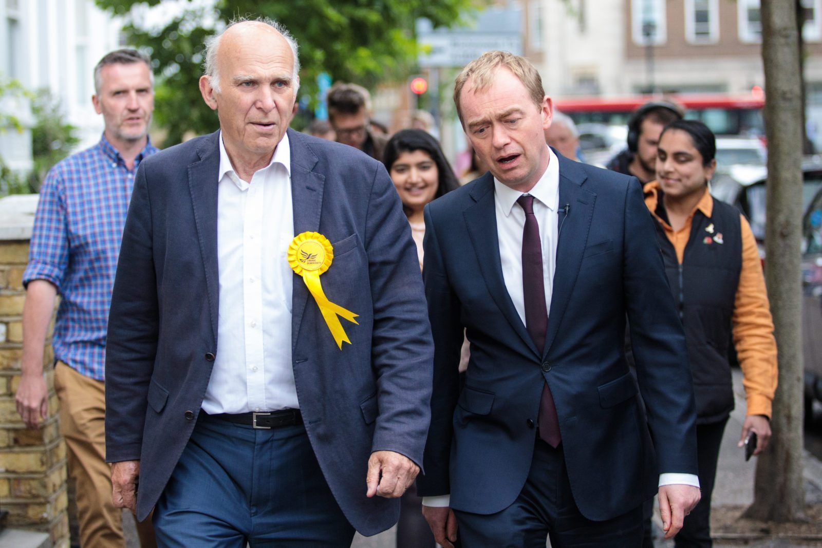 Lib Dems At Loggerheads As Sir Vince Cable Lays Into Tim Farron Over