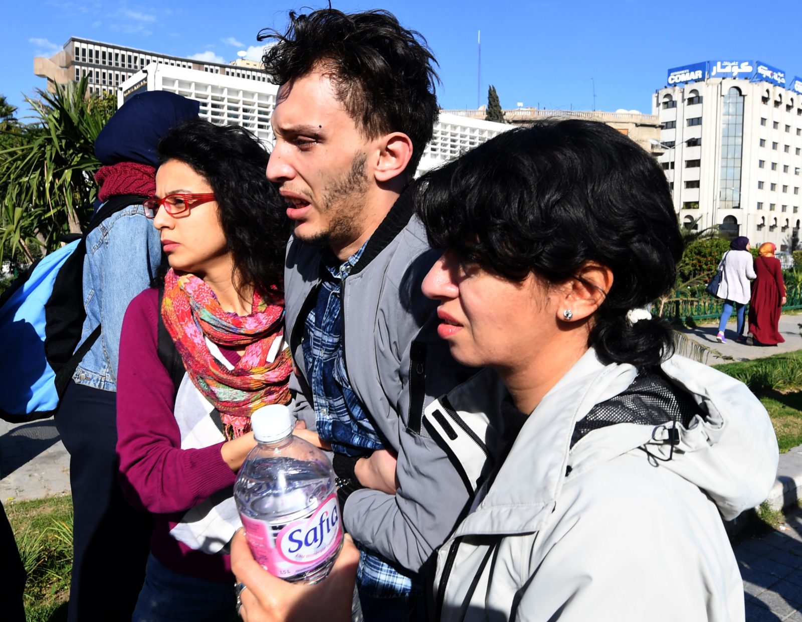 Tunisian Police Violently Break Up Protest Against Anti LGBT Law PinkNews   GettyImages 910996648 