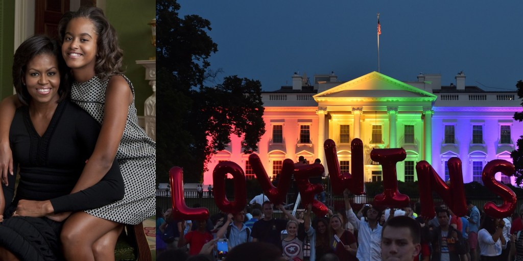 1024px x 512px - Right-wing white Christians are now 'praying' that God 'exposes' Michelle  Obama as transgender | PinkNews