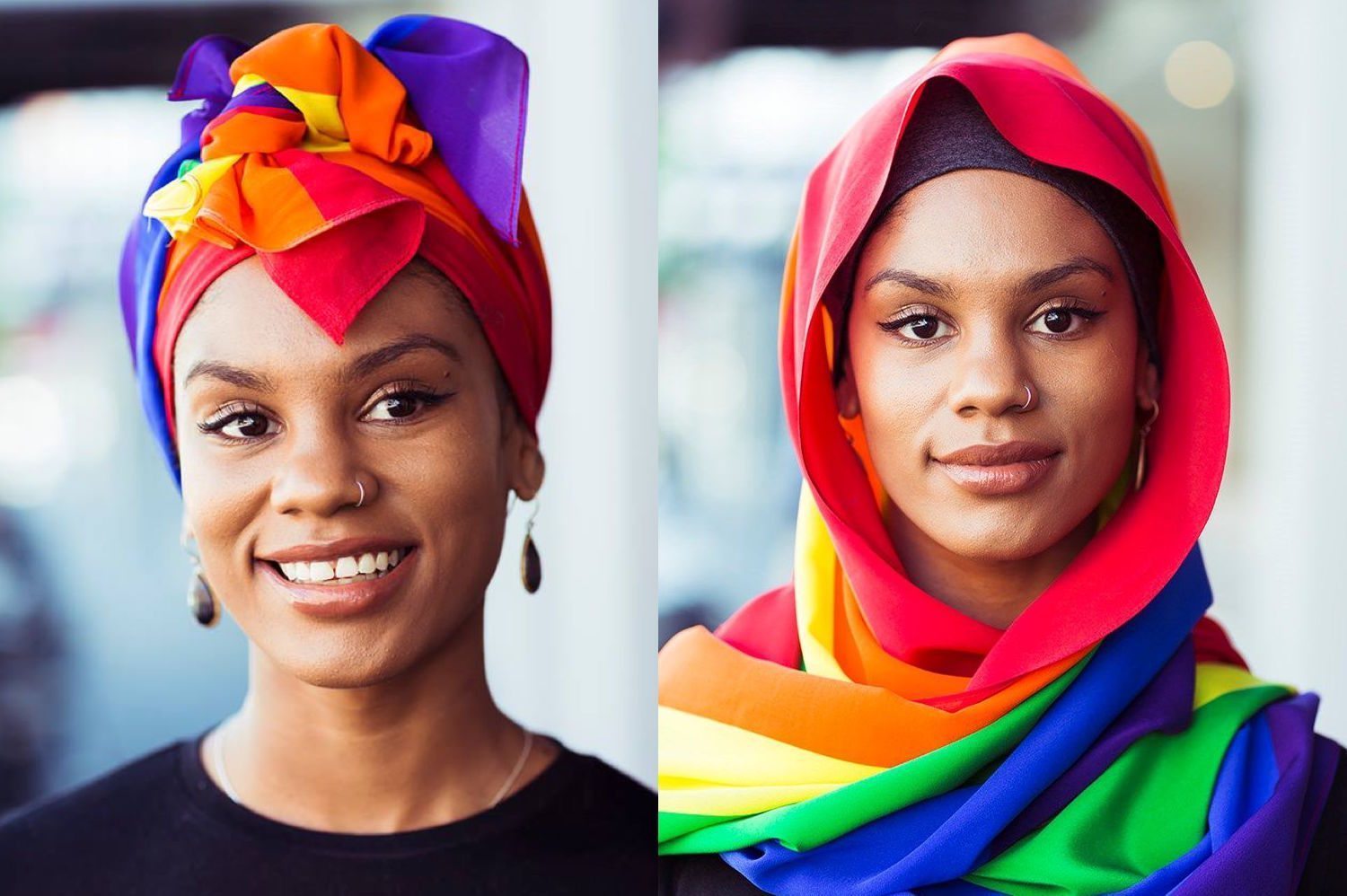 Muslim Fashion Designer Creates Rainbow Hijab To Support Same Sex Marriage Pinknews 0068