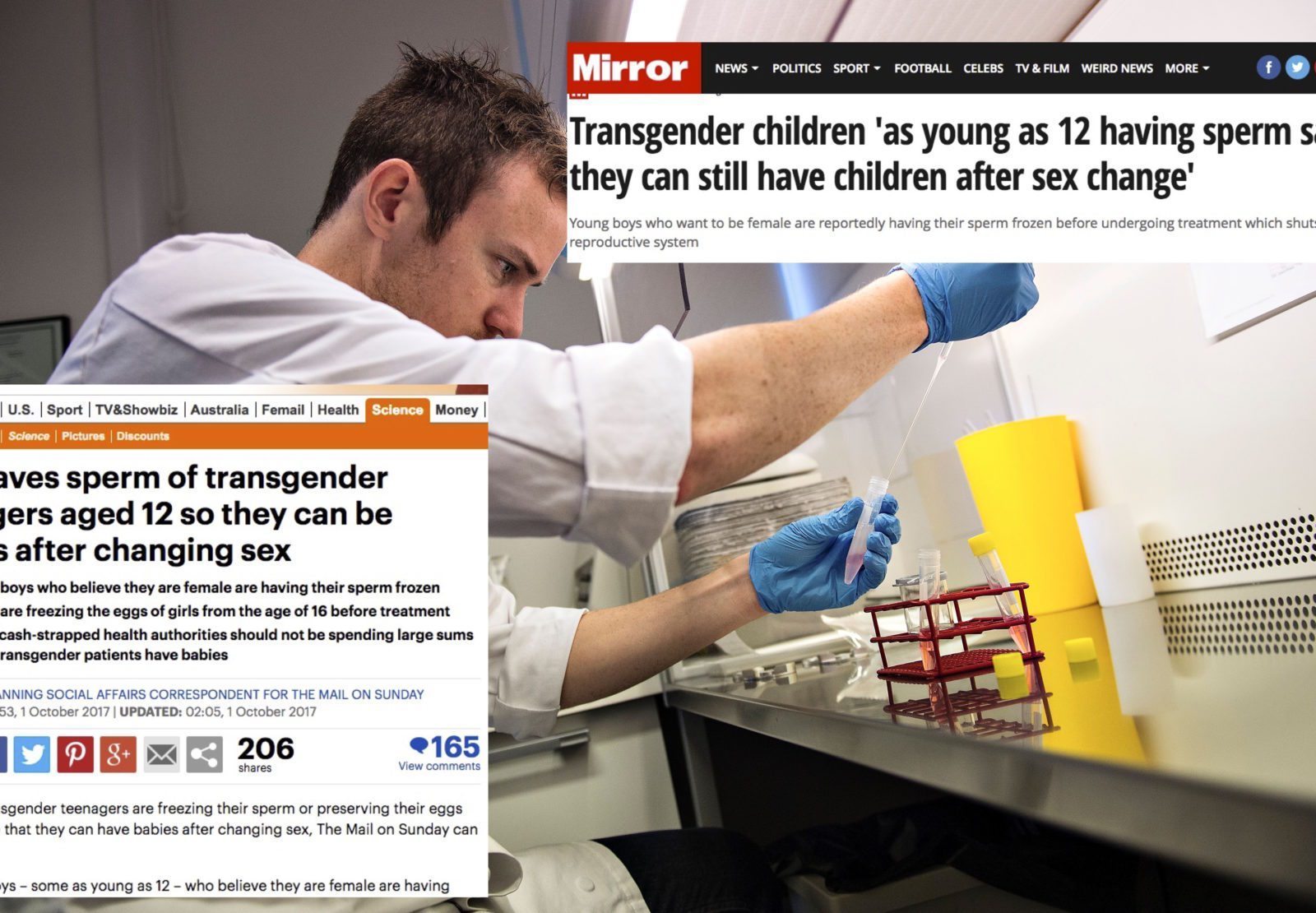 Newspapers attack trans teens for wanting to be able to have kids later in  life | PinkNews