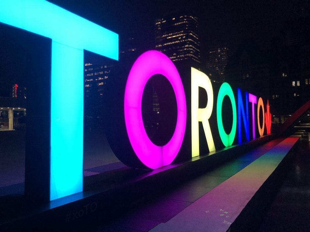 Toronto Gay Bars The Top 5 You Need To Visit PinkNews   Toronto Sign 