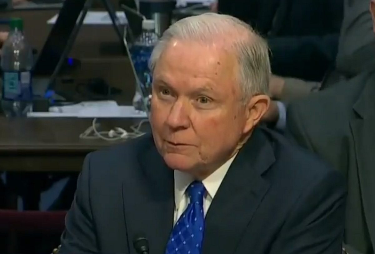 Donald Trumps Attorney General Jeff Sessions Refuses To Say If Hell