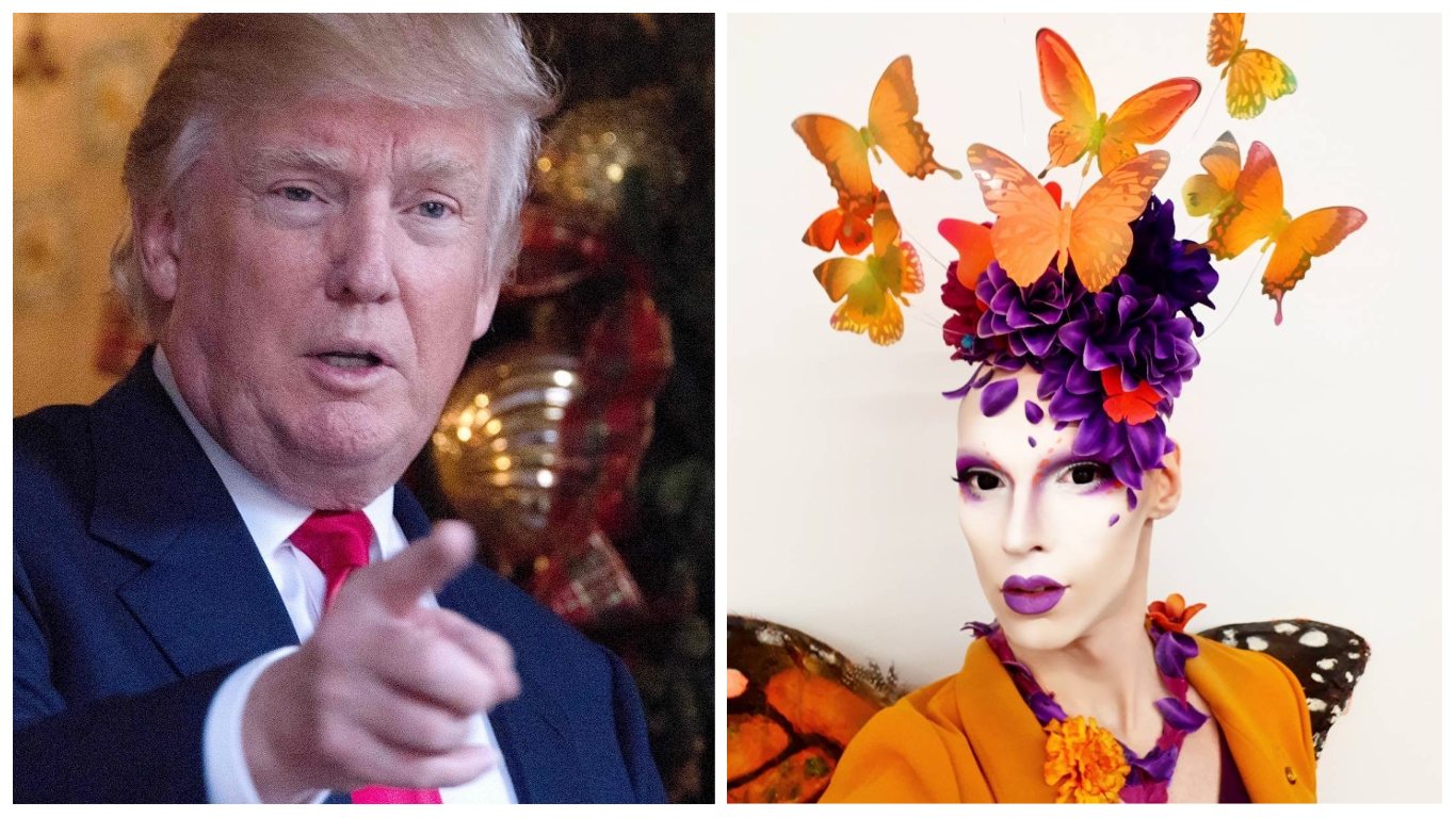 drag queen divine donald trump