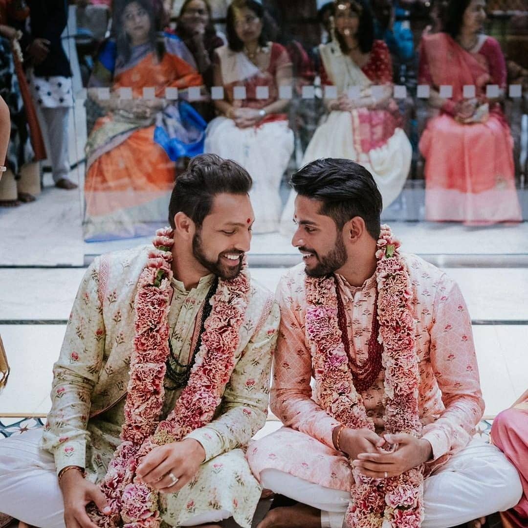 Gay couple and their stunning Indian wedding go viral | PinkNews
