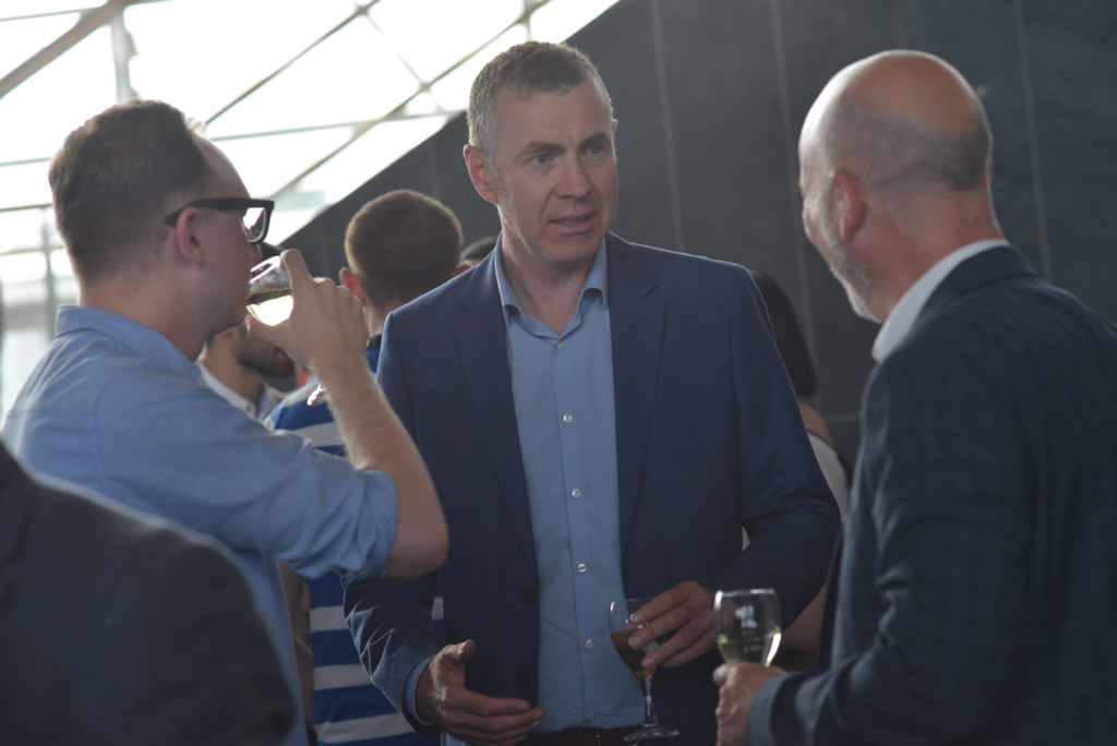 Adam Price at the PinkNews summer reception in Cardiff