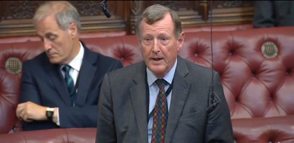 Lord Trimble, the former First Minister of Northern Ireland, revealed his daughter is in a same-sex marriage