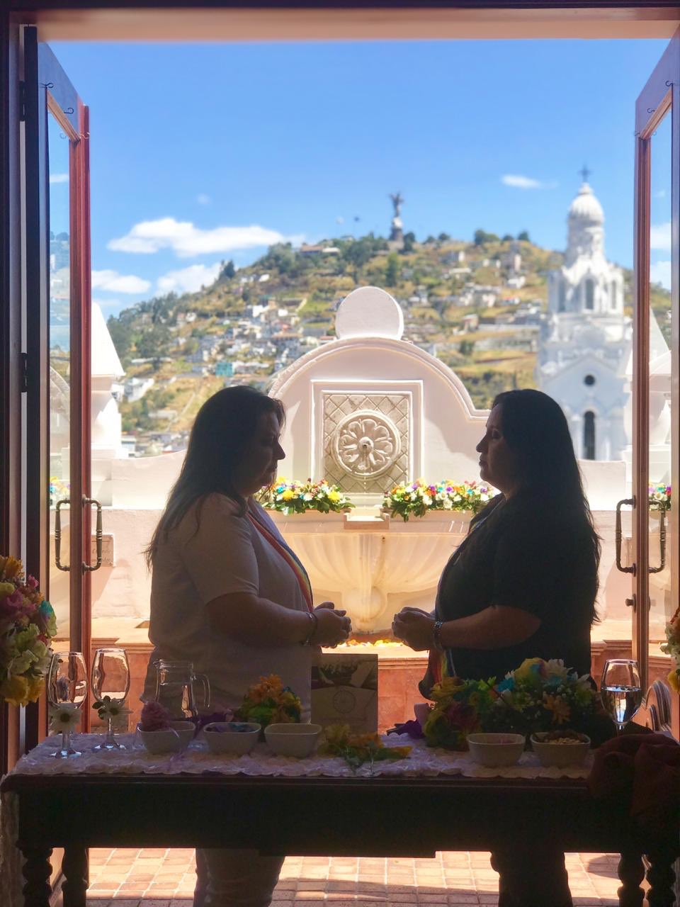 Ecuador same-sex couple activists get married