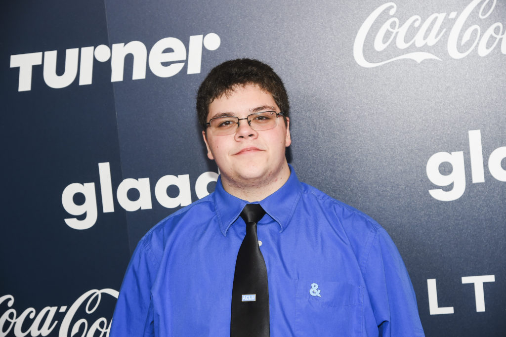 Gavin Grimm attends the GLAAD Rising Stars Luncheon on May 5, 2017 in New York City. 