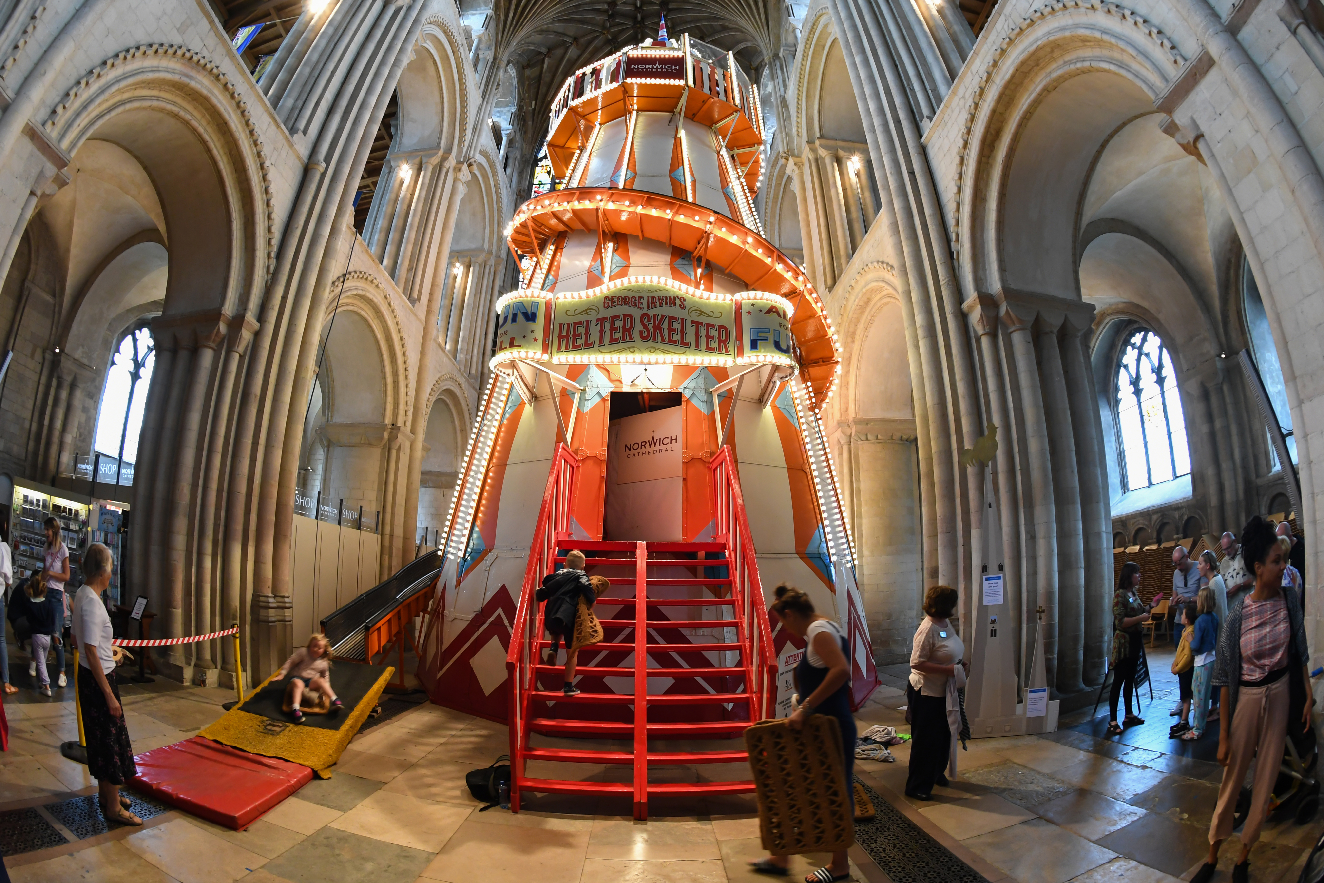 Cathedrals should bless gay marriage not build helter skelters and crazy golf courses, says ex-Stonewall CEO PinkNews