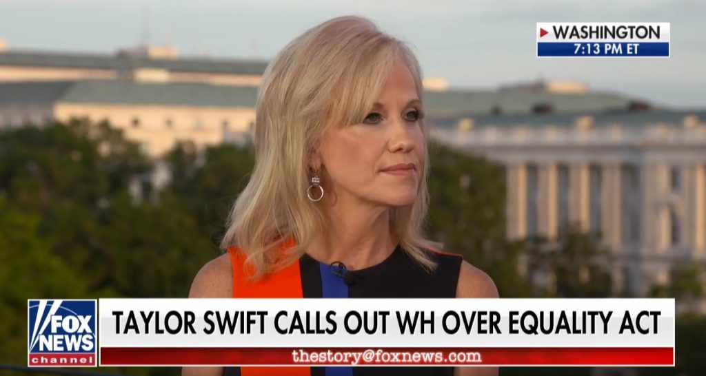 Kellyanne Conway dismissed calls to pass the Equality Act