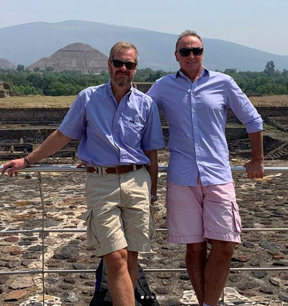 Queen's gay cousin Lord Ivar Mountbatten with his husband James Coyle