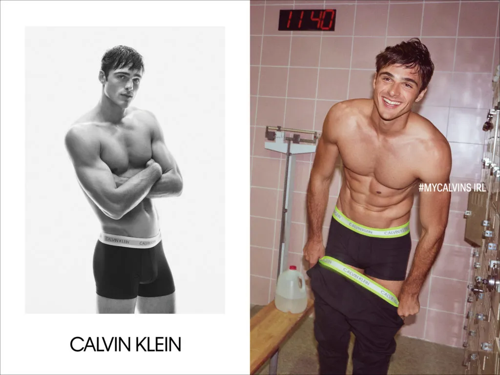 Jacob Elordi in Calvin Klein boxers