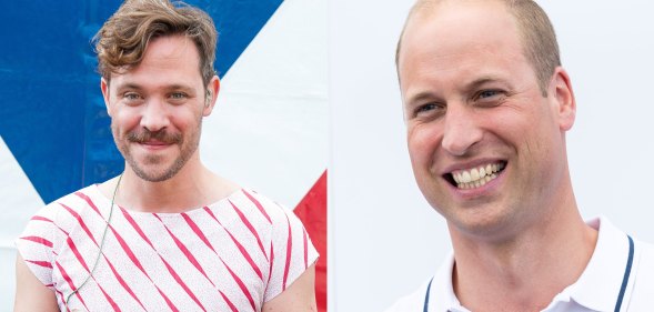 Will Young and Prince William