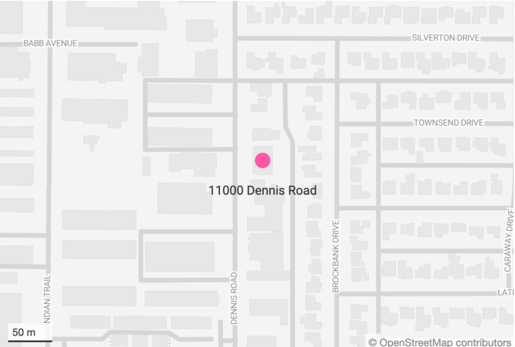A trans woman was a victim of a drive-by shooting on the 11000 block of Dennis Road, Dallas, Texas. (PinkNews)