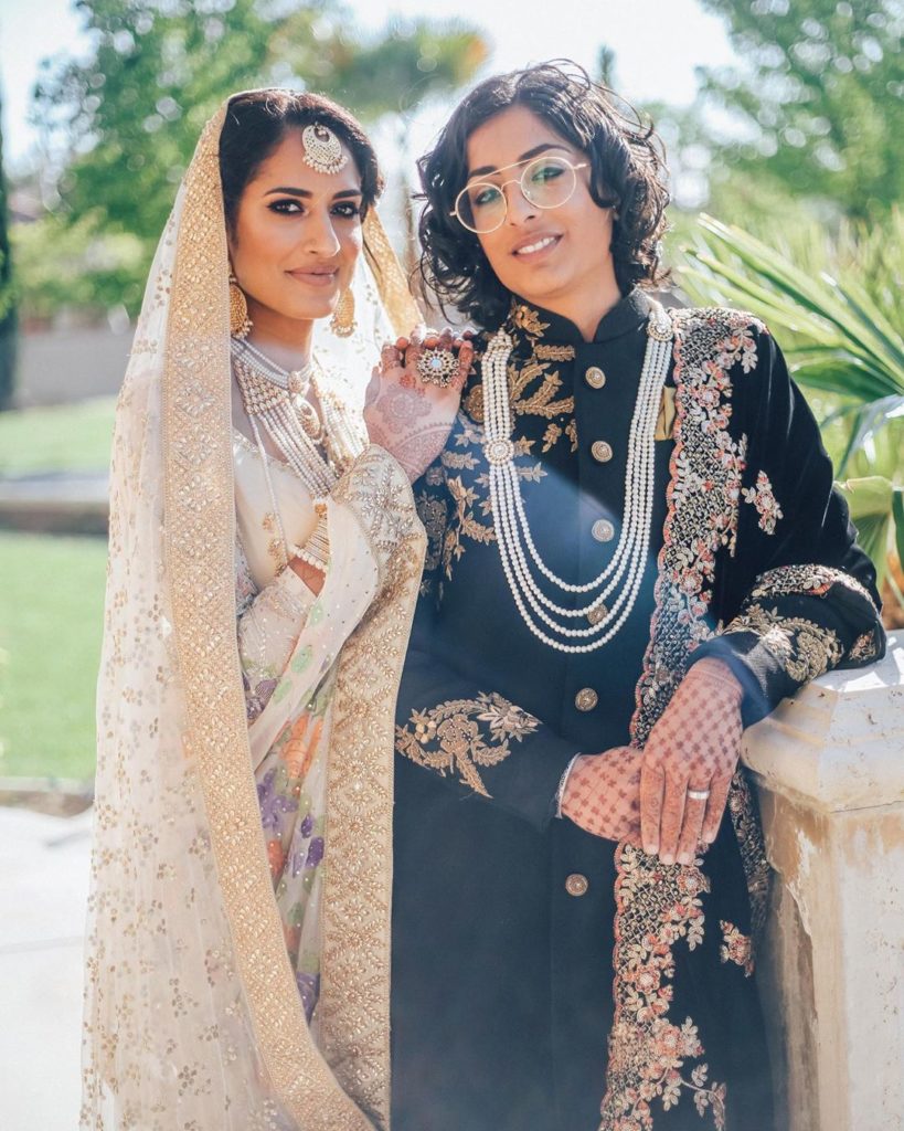 Lesbian wedding of Pakistani-Indian couple goes viral photo