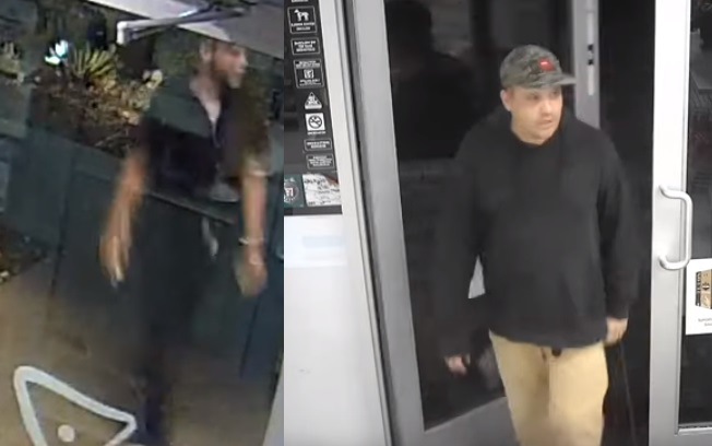 Las Vegas Metropolitan Police Department is seeking two men in connection with the incident