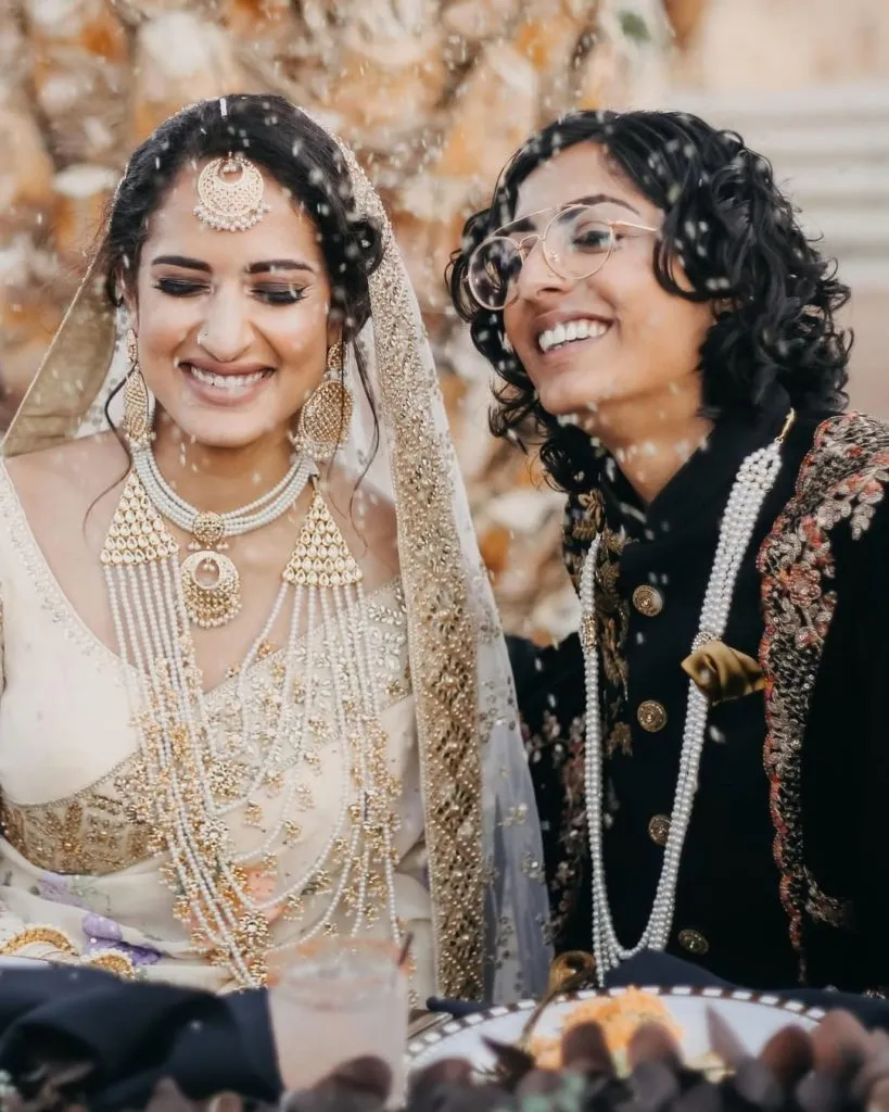 Pakistani Sex Indian Lesbian - Lesbian wedding of Pakistani-Indian couple goes viral