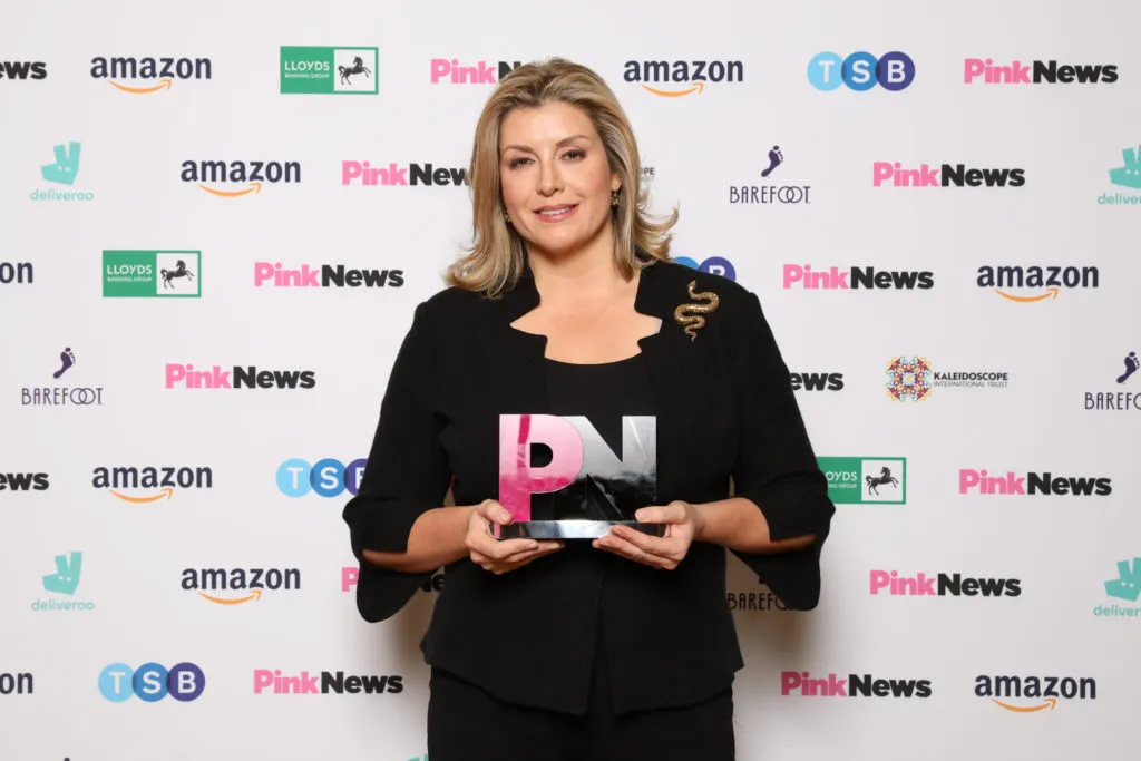 Penny Mordaunt jointly won Politician of the Year