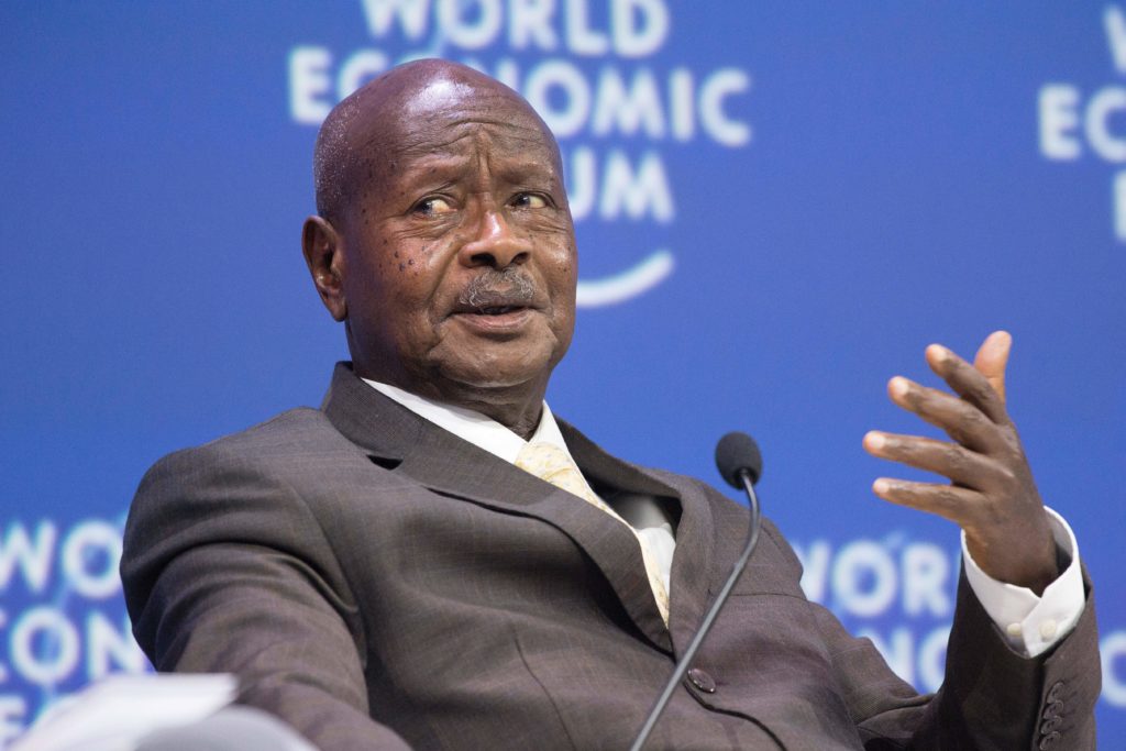 Yoweri Museveni, who has been president of Uganda since 1986. (RODGER BOSCH/AFP/Getty Images)