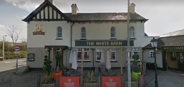 the White Barn pub in Cheshire