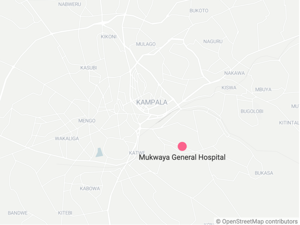 Mukwaya General Hospital in the Kabalagala neighbourhood, known for its vibrant restaurant scene and high-end supermarkets. (PinkNews)