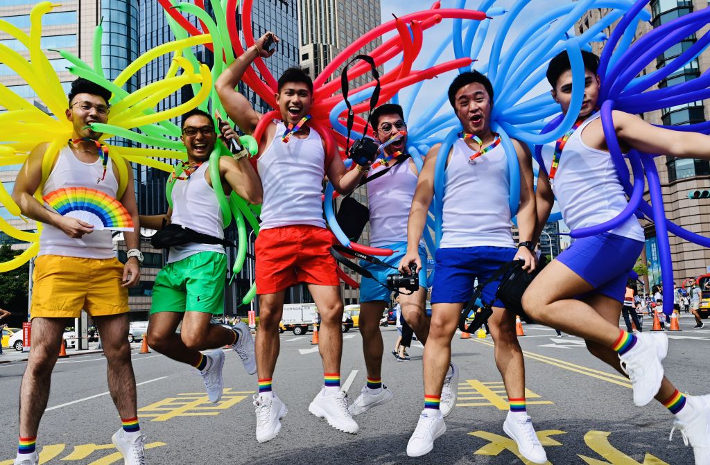 Taiwan holds first Pride parade since legalising same-sex marriage