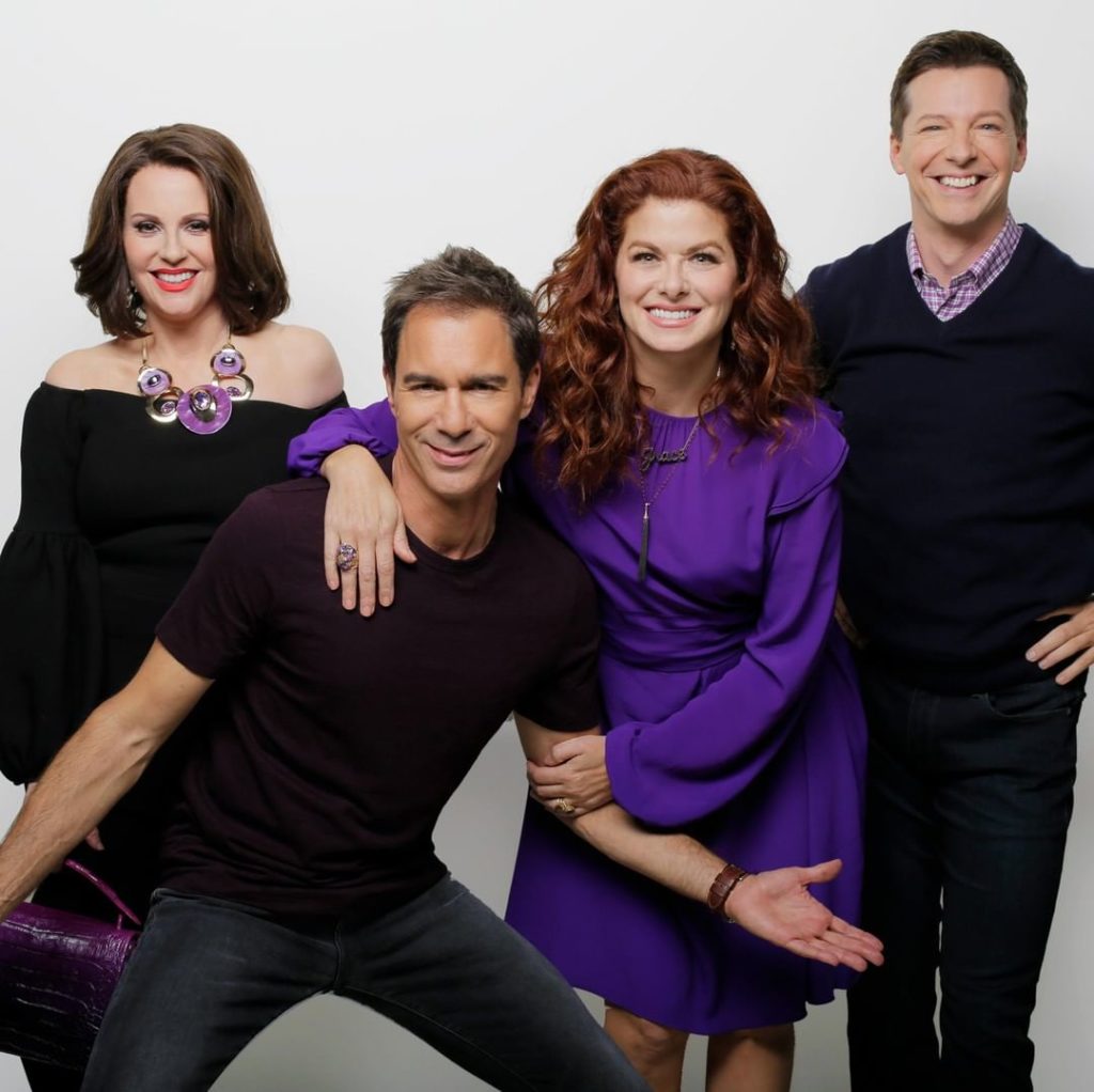 Will & Grace feud Megan Mullalay, Eric McCormack, Debra Messing and Sean Hayes have rarely been seen together 
