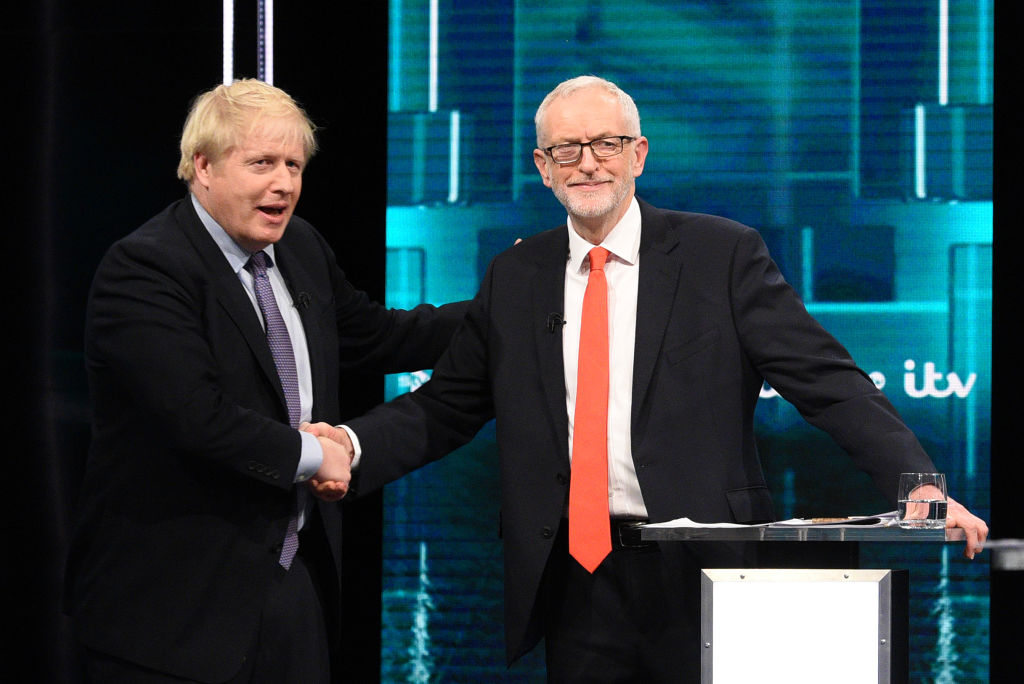 Prime Minister Boris Johnson and Leader of the Labour Party Jeremy Corbyn