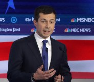 Democratic presidential candidate South Bend, Indiana Mayor Pete Buttigieg