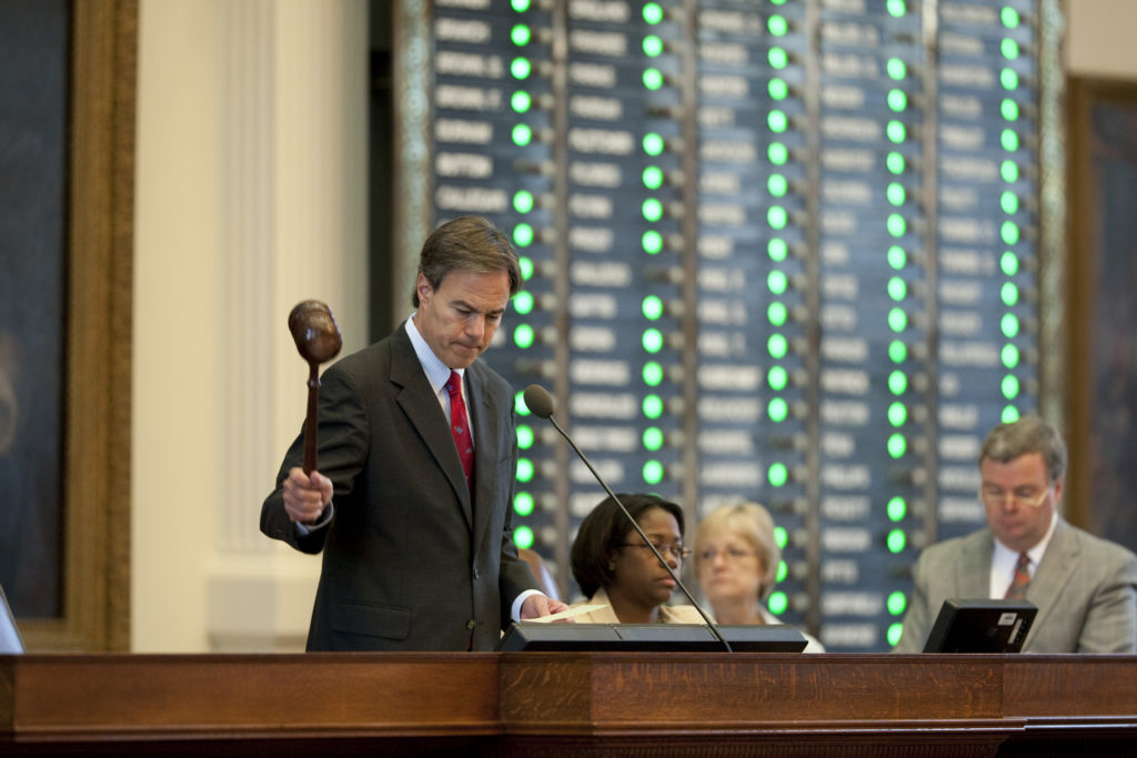 Texas Republican House Speaker Joe Straus killed a bathroom bill 
