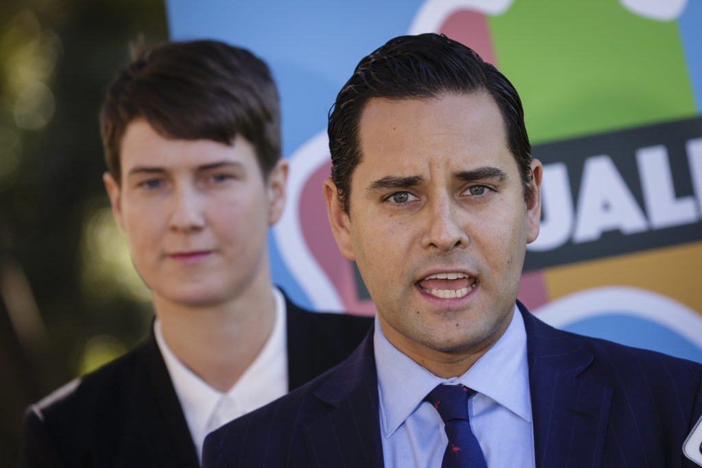 Alex Greenwich from Australian Marriage Equality. (Brook Mitchell/Getty Images)