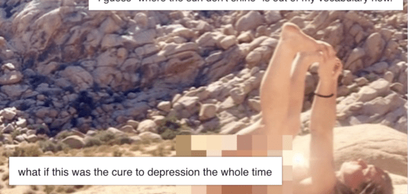 An Instagram user has gone viral for her rather unconventional wellness routine perineum sunning, involving sunlight. (Instagram)