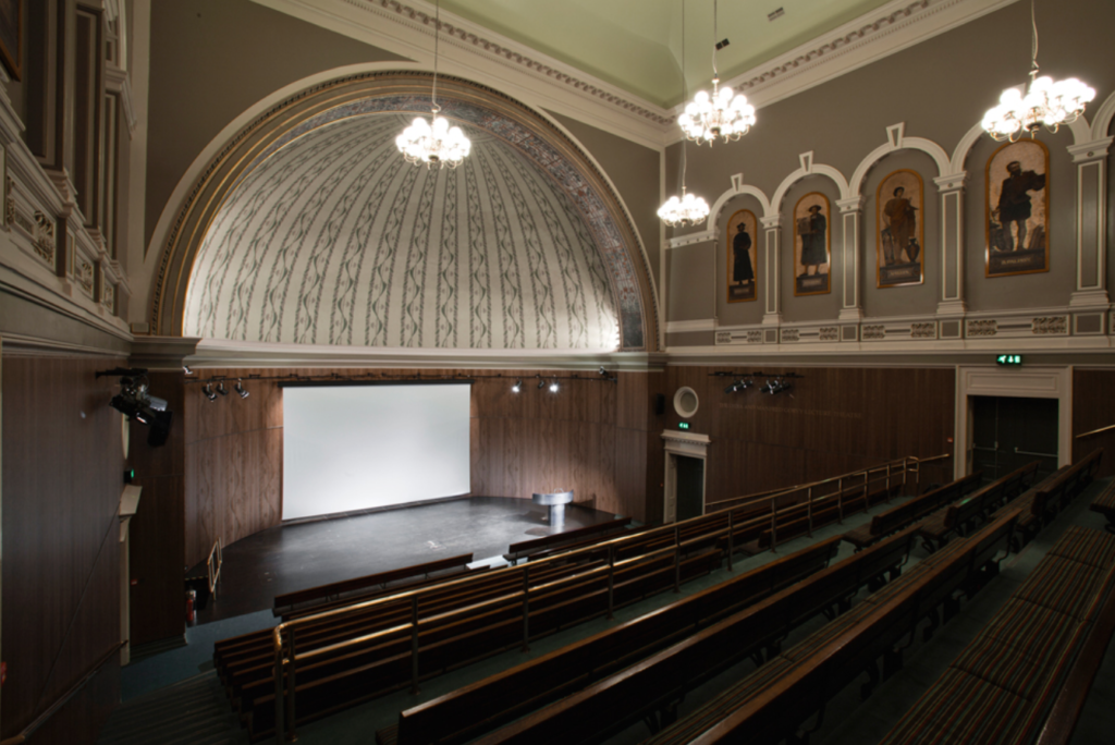The V&A lecture theatre. (Supplied)