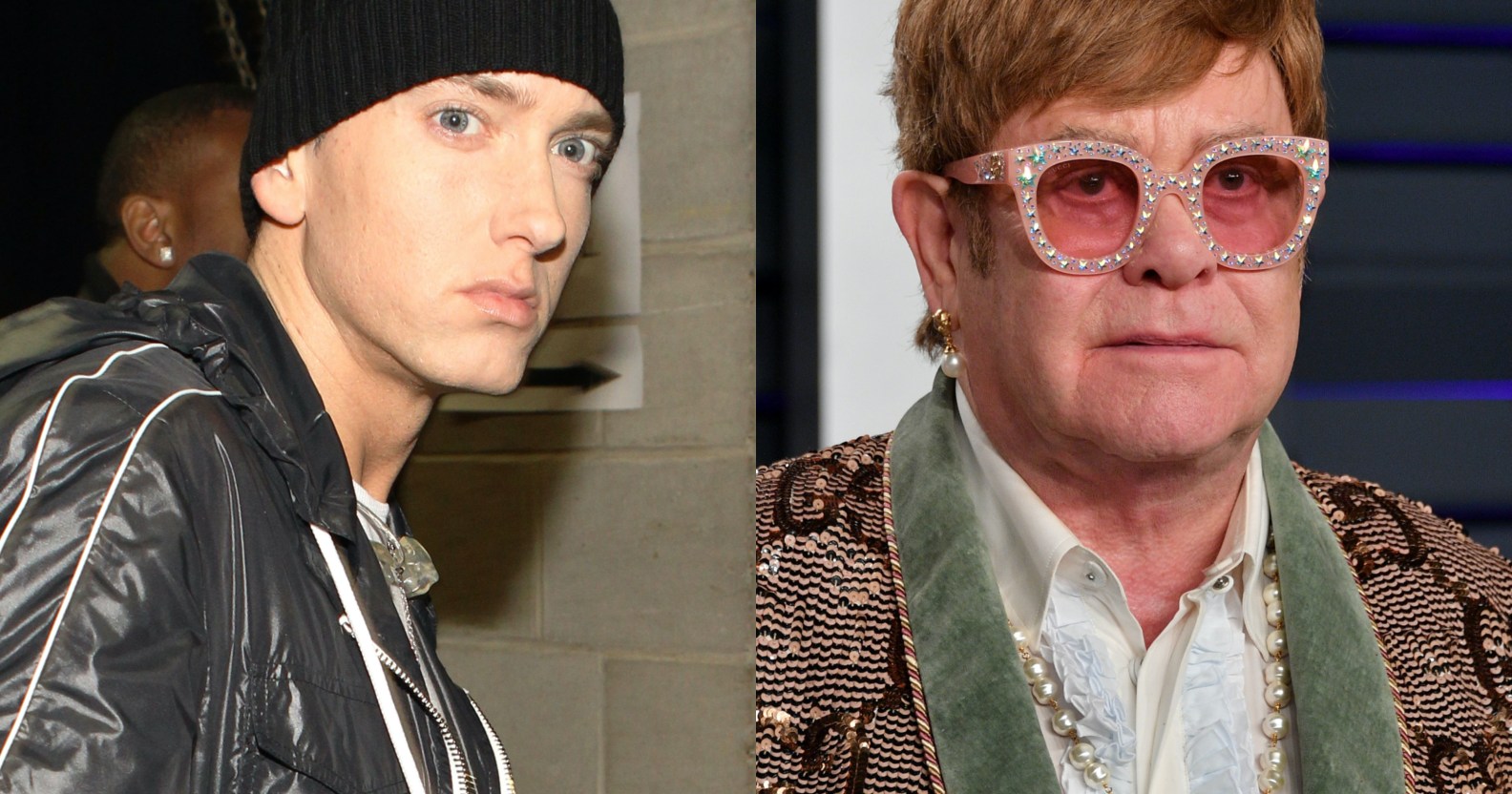 Eminem Elton John Helped Save Rapper From A Near Fatal Drug Overdose 5647