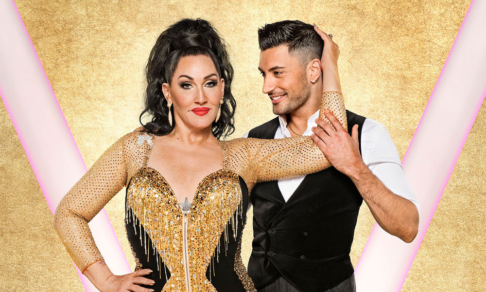 Michelle Visage and her Strictly Come Dancing partner Giovanni Pernice. (BBC)