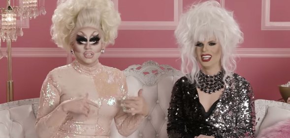 Trixie Mattel and Katya