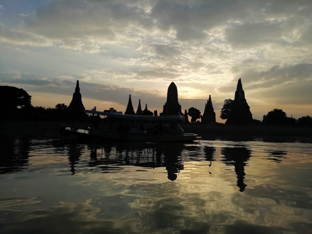 Ayutthaya at sunset (PinkNews)